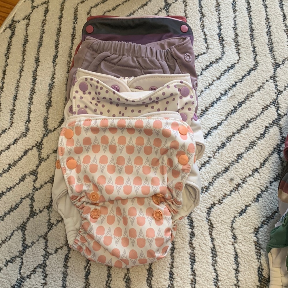 GroVia AIO cloth diaper bundle